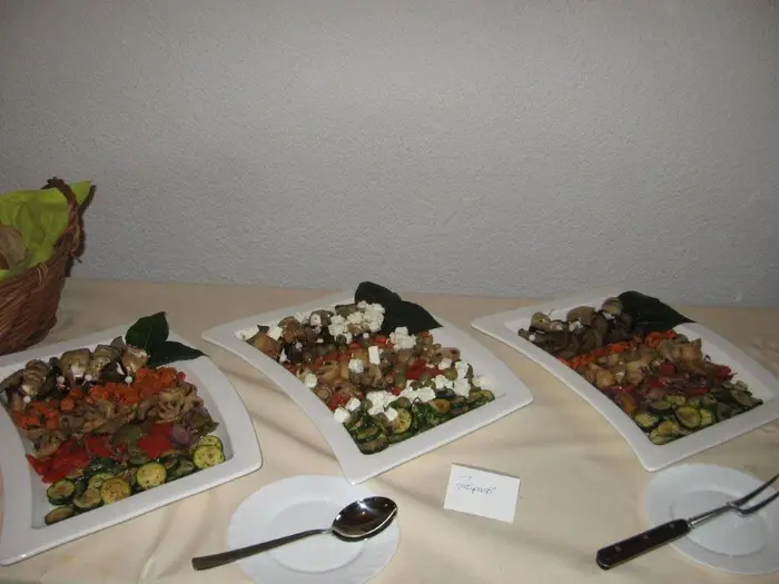 Antipasti-Platten am Buffet